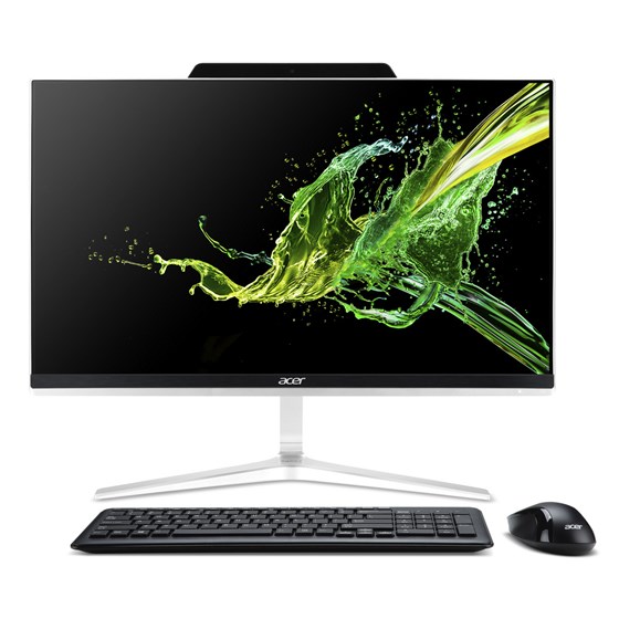 Acer Aspire Z24-890 AiO Intel Core i3-8100T 3.10GHz 8GB 256GB SSD DVDRW Linux 23.8" IPS Full HD Intel UHD Graphics 630 P/N: DQ.BCFEX.002